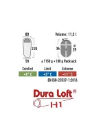 Black Eco spací pytel model 21123735 - High Peak