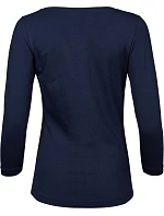 Tee Jays TJ 460 Dámské elastické tričko s 3/4 rukávem 18.0460 navy Tee Jays TJ 460 Dámské elastické tričko s 3/4 rukávem 18.0460 navy