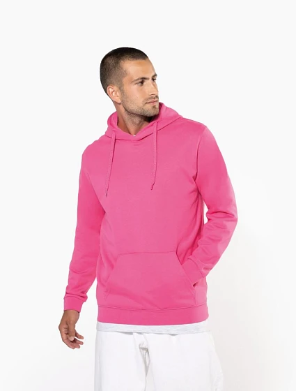 Kariban K 476 Pánská mikina s kapucí 20.K476 pale pink