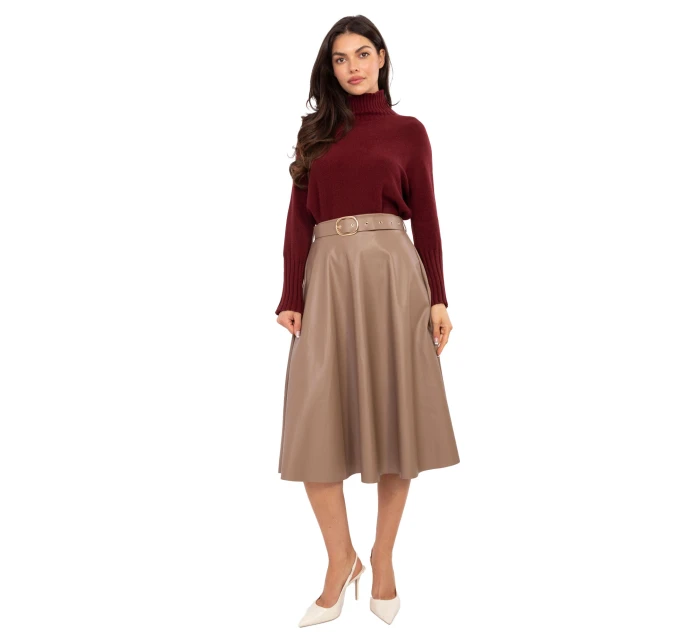 Spódnica DHJ SD model 21469888 ciemny bezowy - FPrice