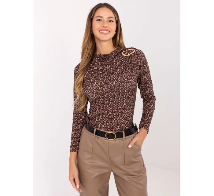 Bluzka IT BZ model 21441151 brązowy - FPrice