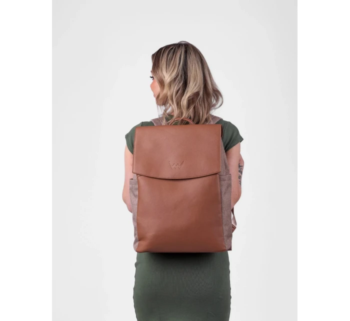 Dámský batoh Vuch Gioia Big Brown Dámský batoh Vuch Gioia Big Brown