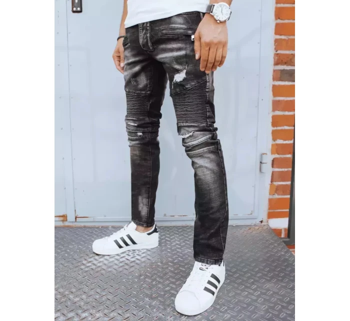 Pánské černé kalhoty Dstreet model 21965156 - FashionStreet