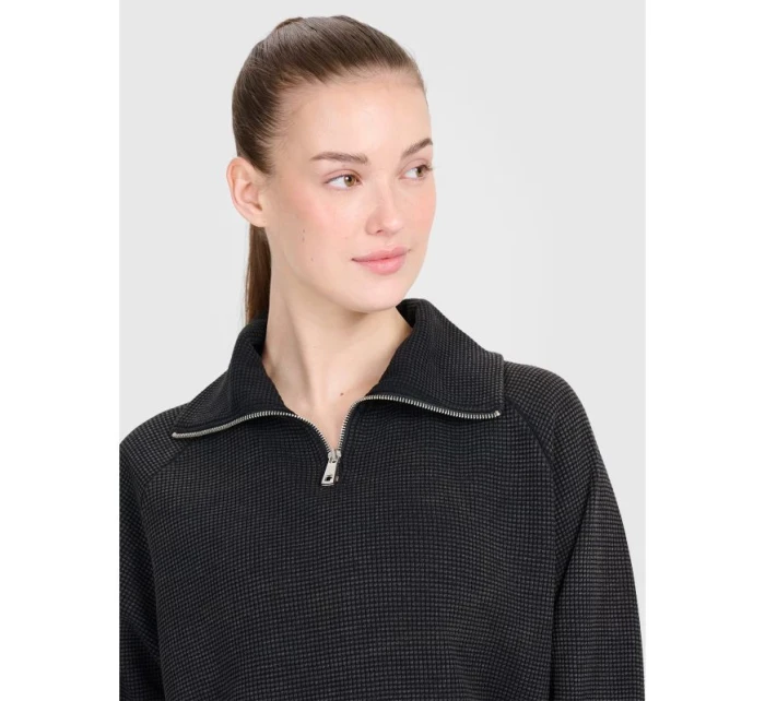 Dámská mikina oversize bez kapuce 4F 4FRSS25TSWSF2150-20S