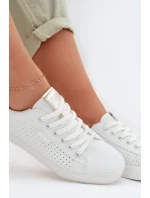Dámské Tenisky Eko Kůže Big Star TT274020 Bílé Dámské Tenisky Eko Kůže Big Star TT274020 Bílé