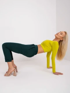 DHJ kalhoty SP model 17185950 tmavě zelená - FPrice