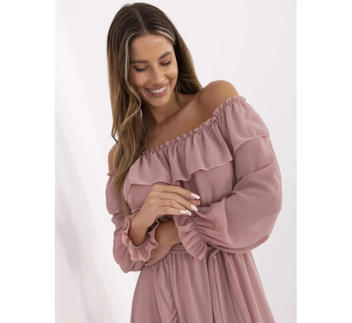 Šaty TW SK BI 1203.72P tmavě růžové Šaty TW SK BI 1203.72P tmavě růžové