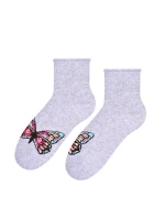 Vzorované netlačící ponožky Steven art.099 35-40