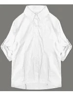 Bílá košile s ozdobnou mašlí na zádech model 20082439 - MADE IN ITALY