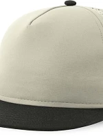 Atlantis Headwear Bank Five-S 5 panelová kšiltovka 33.0232 light grey/black