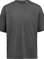 Untagged Movement OCS Loose T-Shirt Unisex oversize tričko z těžké bavlny 66.1020 charcoal
