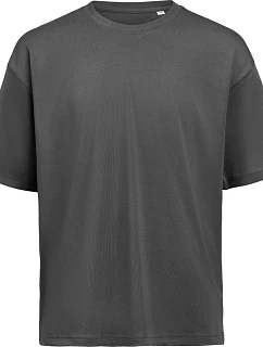 Untagged Movement OCS Loose T-Shirt Unisex oversize tričko z těžké bavlny 66.1020 charcoal