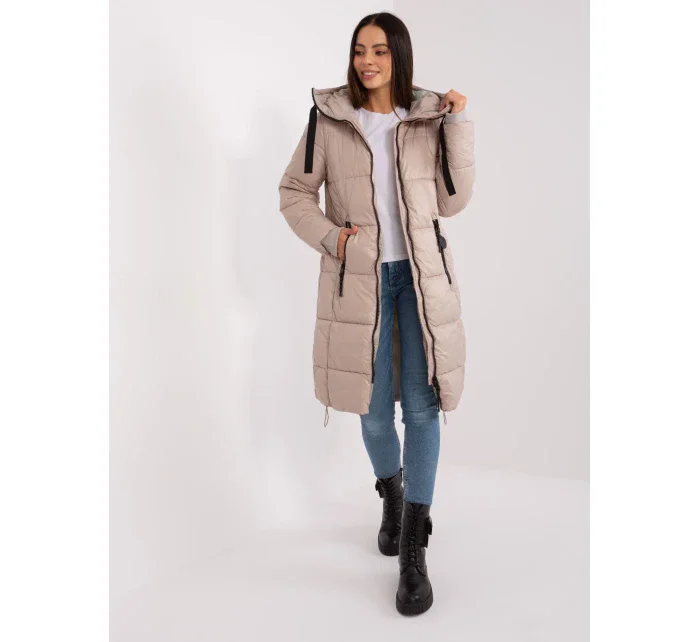 Kabát D50048X44518B3 béžový