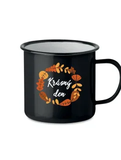 KRÁSNÝ DEN (PODZIM) - černý plecháček 350 ml