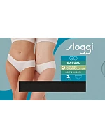 Kalhotky sloggi GO Casual Hipster 2P černé Black - SLOGGI Kalhotky sloggi GO Casual Hipster 2P černé Black - SLOGGI