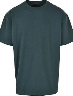 Build your Brand BY 102 Oversize tričko z těžké bavlny 56.0102 bottle green