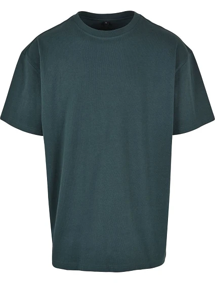 Build your Brand BY 102 Oversize tričko z těžké bavlny 56.0102 bottle green Build your Brand BY 102 Oversize tričko z těžké bavlny 56.0102 bottle green
