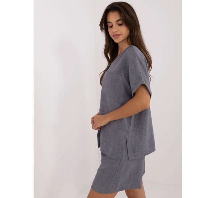 Komplet LK KMPL model 20470324 ciemny szary - FPrice Komplet LK KMPL model 20470324 ciemny szary - FPrice