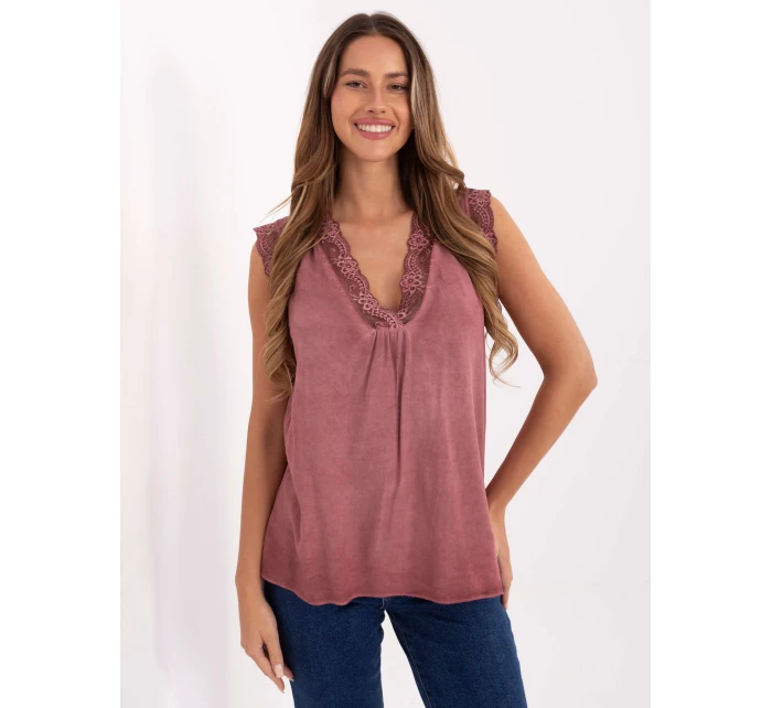 Bluzka MI BZ model 21717674 ciemny różowy - FPrice