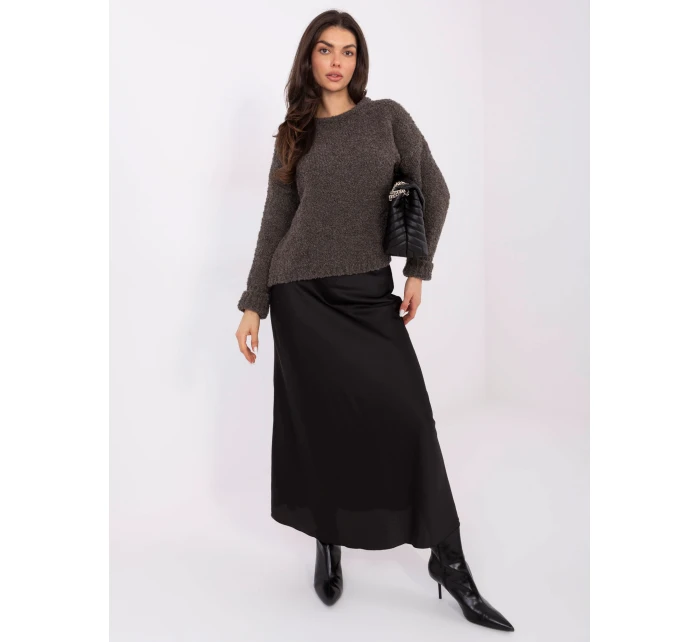 Sweter MI SW model 21766168 ciemny szary - FPrice Sweter MI SW model 21766168 ciemny szary - FPrice