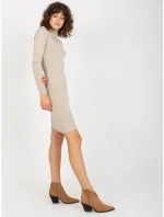 Dámské šaty NM SK NG 2309 šaty.17X světle béžové Dámské šaty NM SK NG 2309 šaty.17X světle béžové