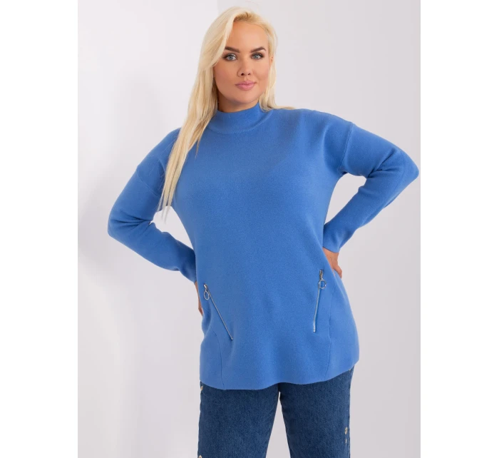PM SW PM717 Svetr.20 modrá