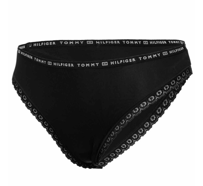Tommy Hilfiger 3Pack tanga kalhotky UW0UW02825 Black
