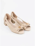 Praktické polobotky zlaté dámské Obcas Praktické polobotky zlaté dámské Obcas