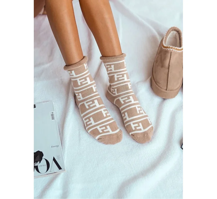 Ponožky Milena 0118 FF Frota Dámské zimní ponožky bez komprese 37-41