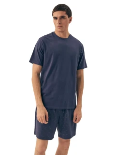 Pánské pyžamo 42601 Shore light blue - HENDERSON