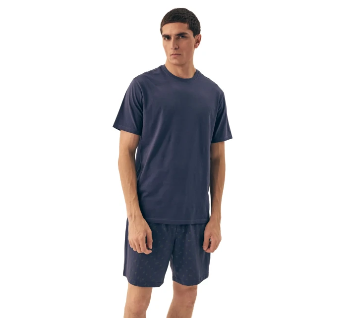 Pánské pyžamo 42601 Shore light blue - HENDERSON