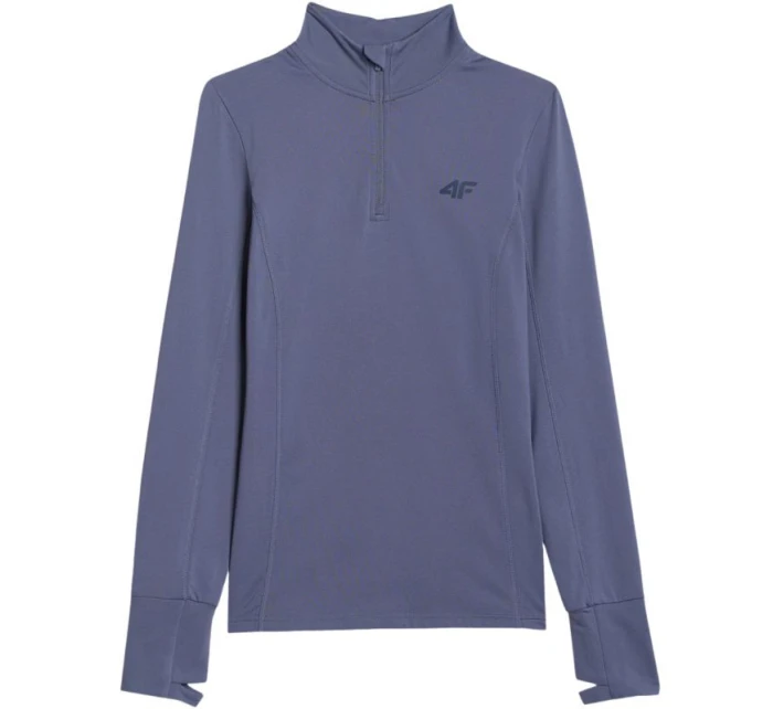 Dámská termální mikina 4F F098 denim 4FWAW25UBRUF098 32S Dámská termální mikina 4F F098 denim 4FWAW25UBRUF098 32S