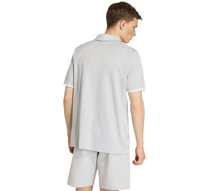 Pánské tričko adidas Entrada 26 Polo šedé JZ6662 pánské Pánské tričko adidas Entrada 26 Polo šedé JZ6662 pánské