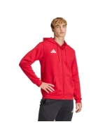 Pánská mikina Entrada 26 FZ Hoody červená model 21867210 pánské - ADIDAS