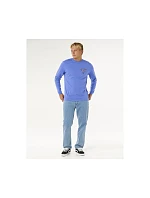 Pánské tričko RIP CURL Fade Out Icon L/S Tee, modré