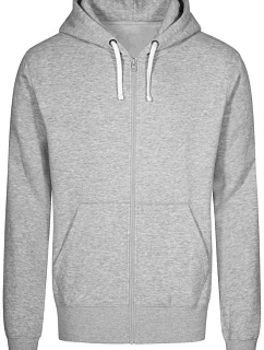Pánská mikina s kapucí 40. heather grey model 22515534 - Promodoro