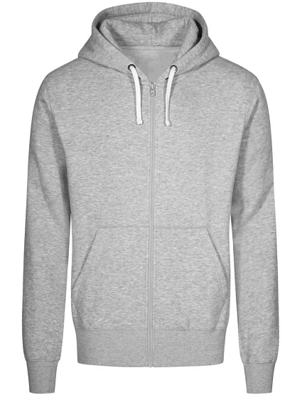 Promodoro 1650 Pánská mikina s kapucí "X.O" 40.1650 heather grey Promodoro 1650 Pánská mikina s kapucí "X.O" 40.1650 heather grey