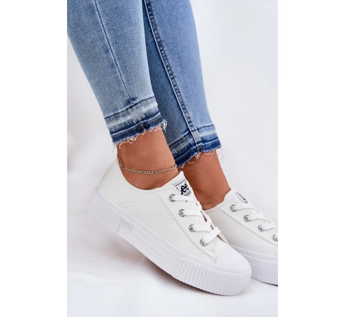 Dámské Tenisky Na Platformě Bílé ISLA C WOMEN LOW model 21695920 - Lee