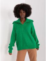 Sweter BA SW 0374.35P zielony