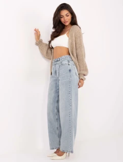 Kalhoty D80018BB62570L191 světle modré