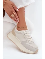 Dámské kožené tenisky Big Star HI-POLY SYSTEM – bílé Dámské kožené tenisky Big Star HI-POLY SYSTEM – bílé