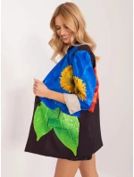 Dámské sako DHJ MA 18525 19.12x Černá mix vzor - FPrice