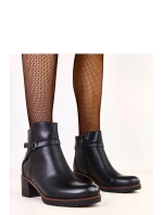 Boty na podpatku model 219956 Solea Boty na podpatku model 219956 Solea