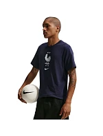 Pánské fotbalové tričko Nike FFF Soccer T-shirt navy blue IH2181 498 pánské Pánské fotbalové tričko Nike FFF Soccer T-shirt navy blue IH2181 498 pánské