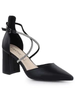 Dámské ažurové sandály béžové model 21904482 - Sabatina