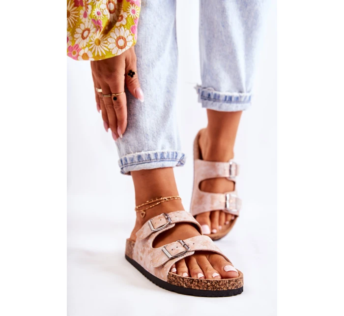 Dámské Nazouváky Růžové zlato Vivio Dámské Nazouváky Růžové zlato Vivio