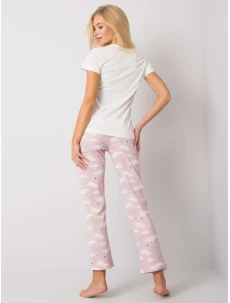 Pyžamo BR PI 3256 bílé a růžové