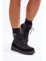 Dámské sněhule Progress PROGJ-24-157 Černé Dámské sněhule Progress PROGJ-24-157 Černé