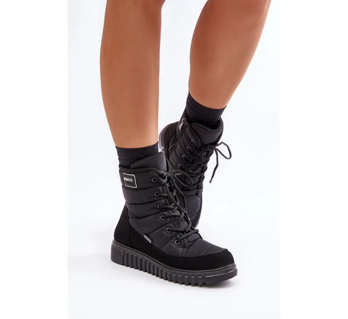 Dámské sněhule Progress PROGJ-24-157 Černé Dámské sněhule Progress PROGJ-24-157 Černé