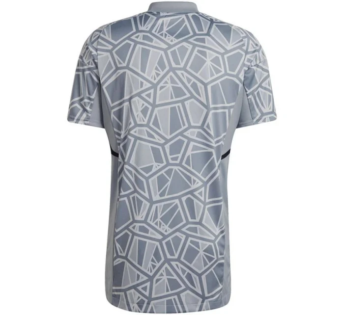 Pánský brankářský dres Condivo 22 HB1622 Šedý s béžovou vzor - Adidas